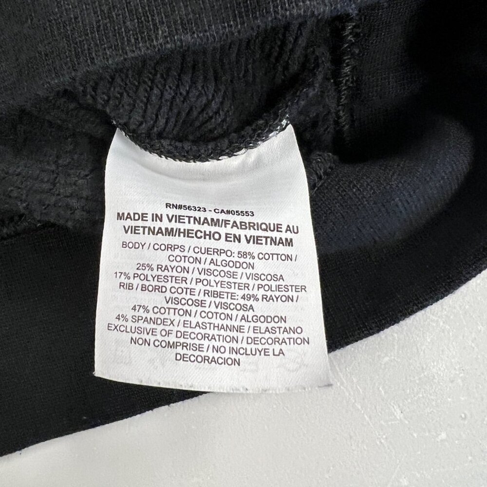 Nike Womens Cropped Hoodie Logo Black/Multi Size XS - Picture 9 of 9